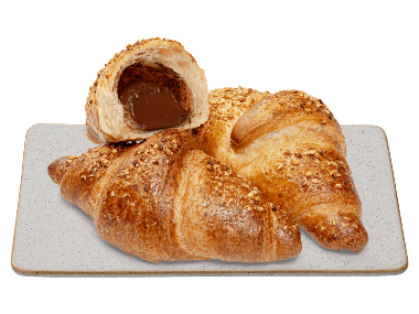 Mogyorókrémes croissant