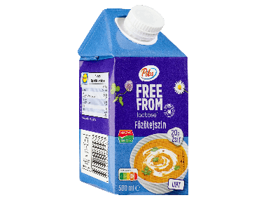 Free From laktózmentes főzőtejszín (Lidl Plus)