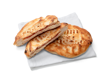 - Ham and cheese lepény