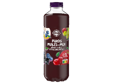 Piros gyümölcsös multivitamin-ital (Lidl Plus)