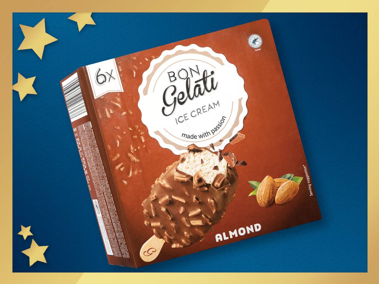 Tesztgyőztes a Lidl Bon Gelati Almond jégkrémje! 