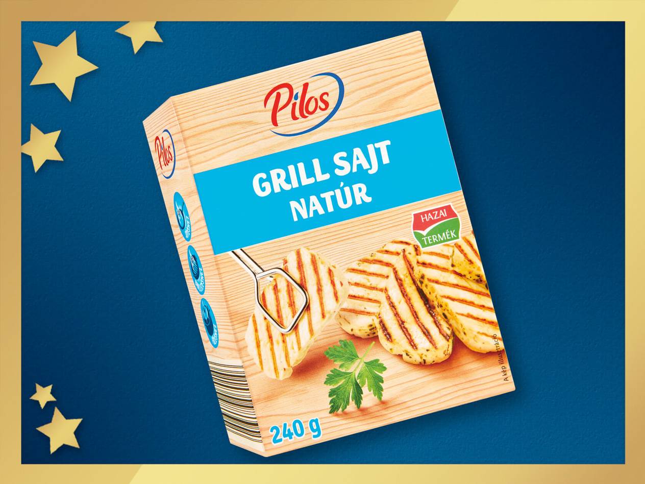 Tesztgyőztes a Lidl Pilos Grillsajt! 