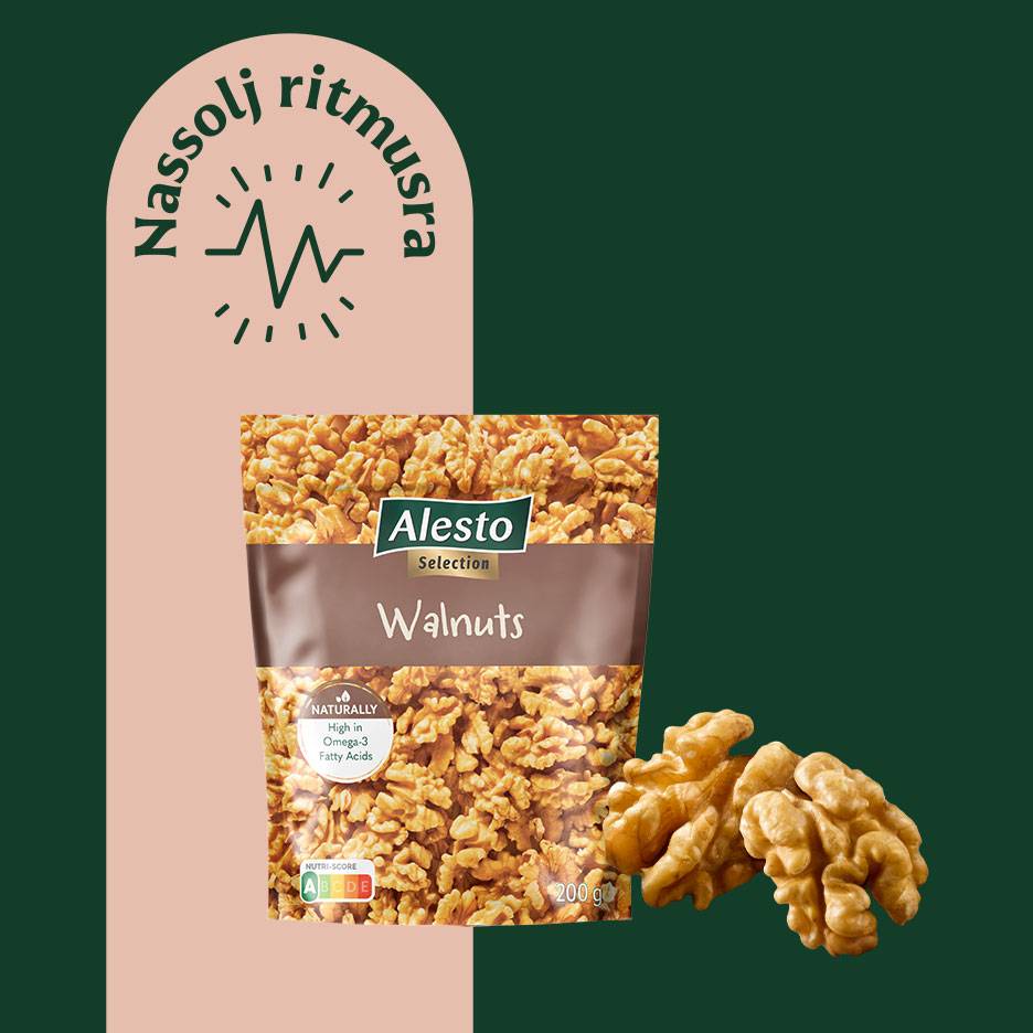 Dió, magas omega-3 zsírsavtartalommal, 200g-os kiszerelésben.