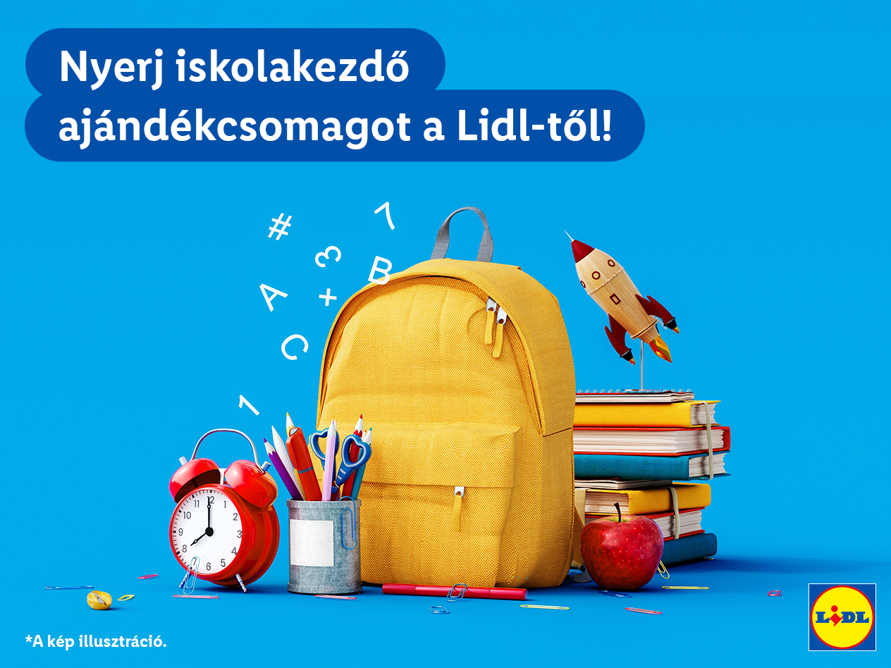 Nyerj iskolakezdő ajándékcsomagot! - nyereményjáték