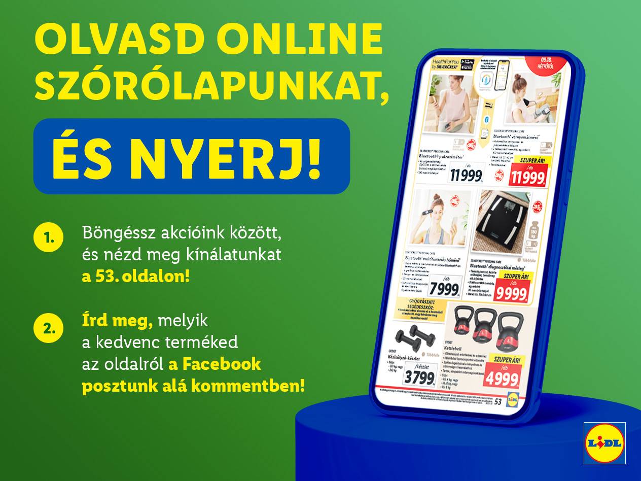 Nyerj sport- és egészségügyi segédeszközt - nyereményjáték