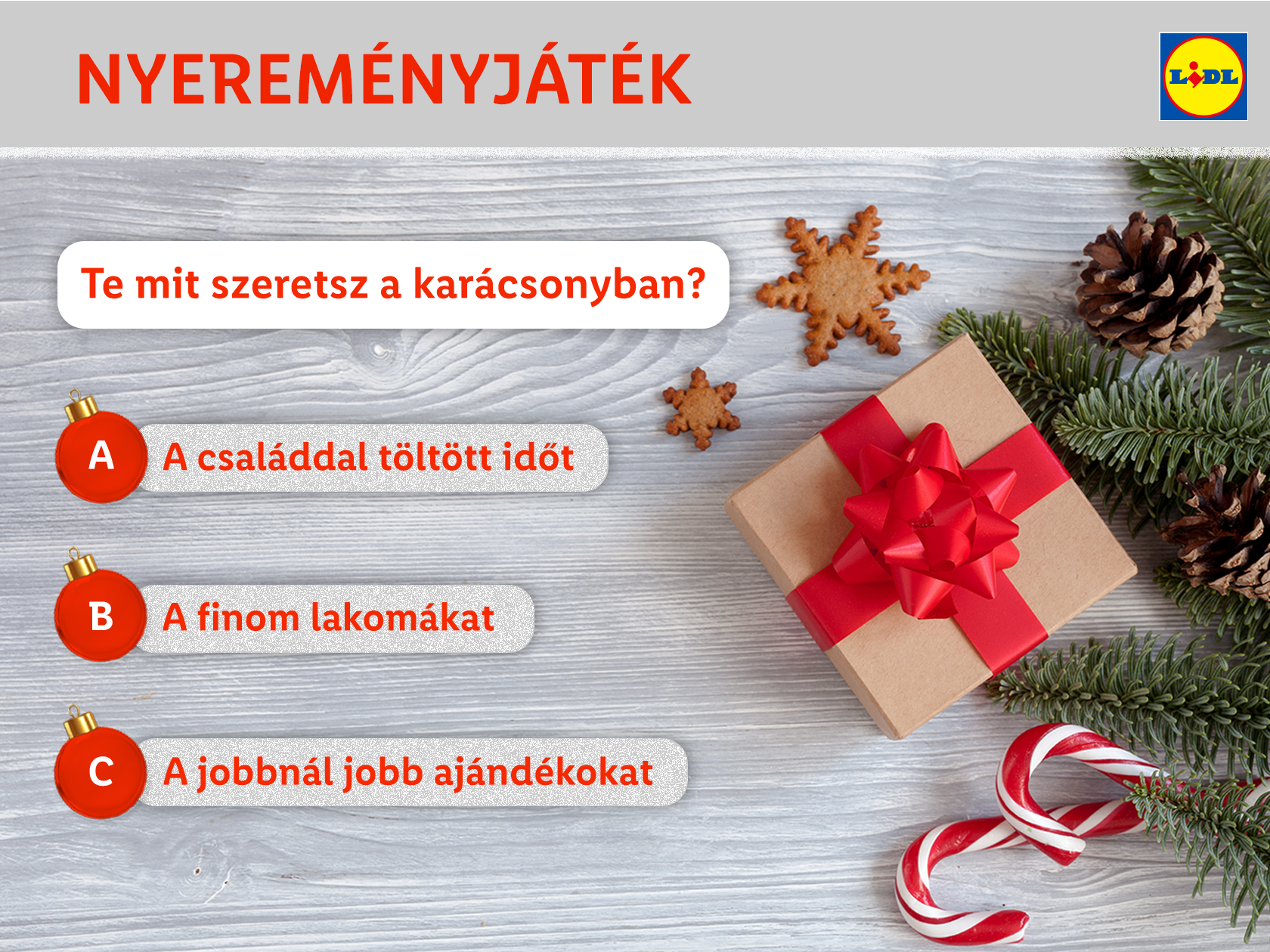 Karácsonyi nyereményjáték 2022