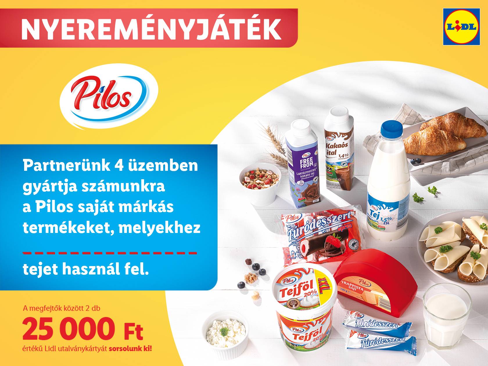 "Nyerj minőségi saját márkás termékeinkkel! – 2. hét" nyereményjáték