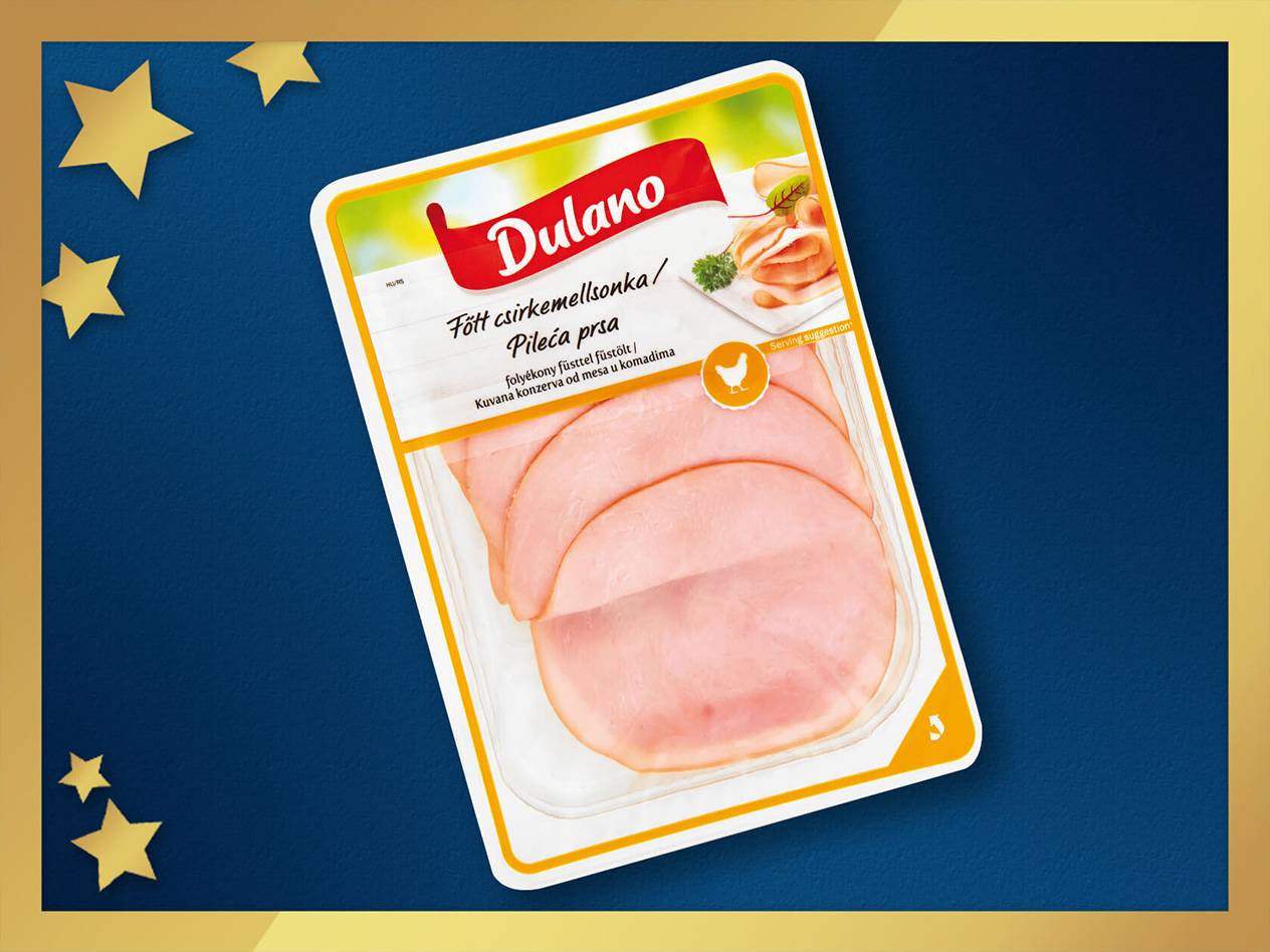 Legjobb saját márkás termék a Dulano főtt csirkemell sonka!