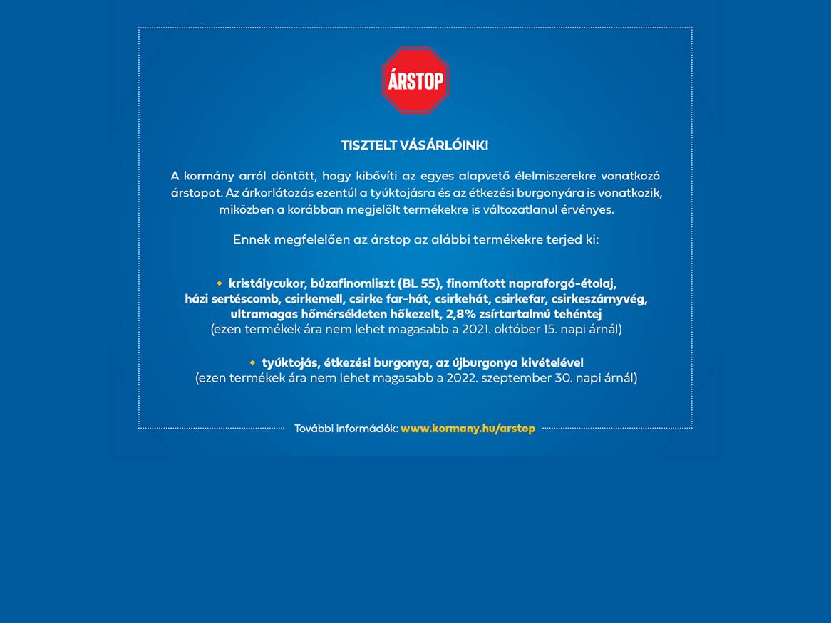 Élelmiszer-árstop