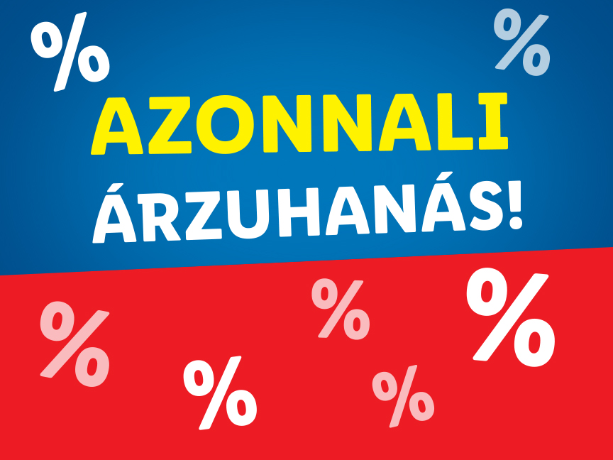 Azonnali árzuhanás