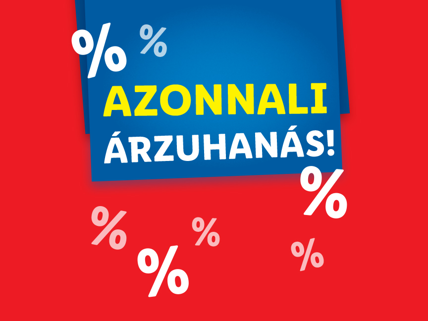 Azonnali árzuhanás