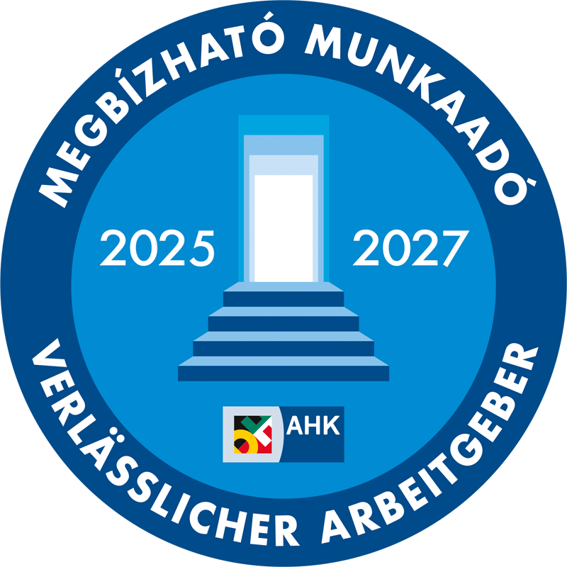 Megbízható munkaadó 2025-2027 logó