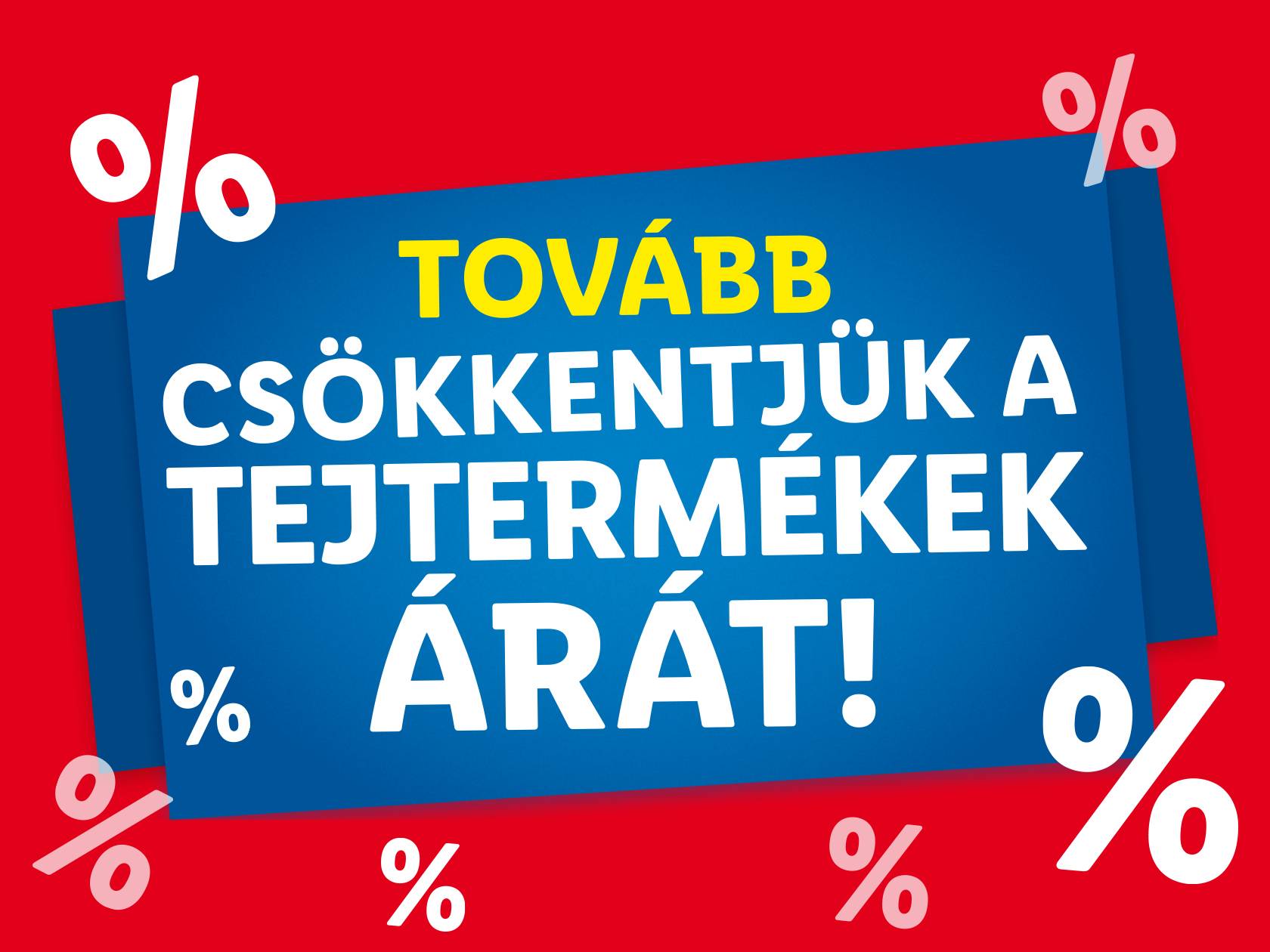 Tovább csökken a tejtermékek ára a Lidl-ben