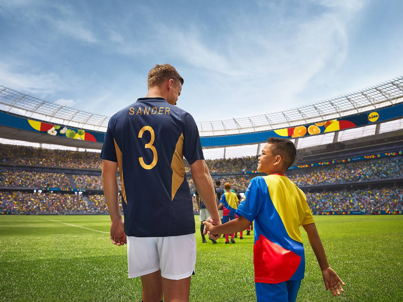 A Lidl bemutatja az UEFA EURO 2024 TM kampányát: A Lidl Kids Team-et